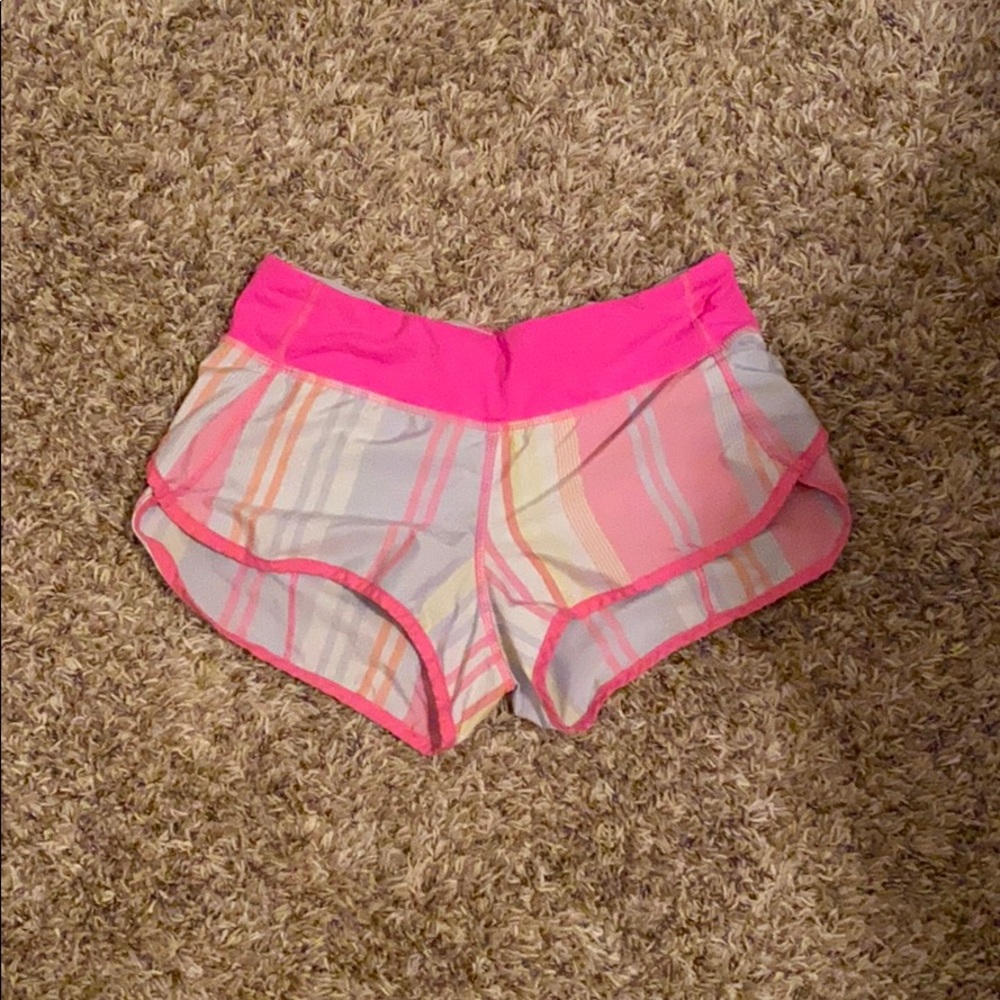 Lululemon speed-up shorts